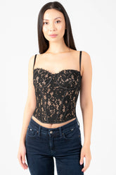 Brooklyn Lace Corset Top