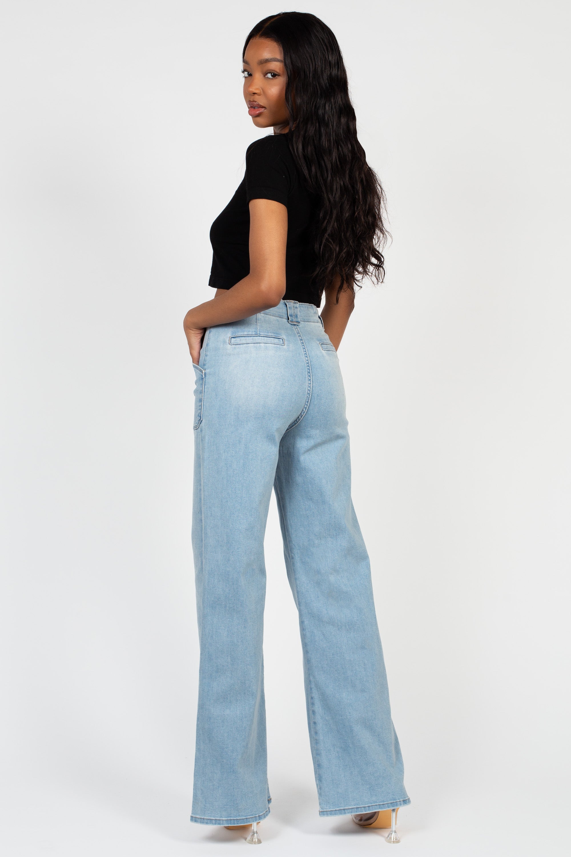 Just Black Denim Flare Jeans
