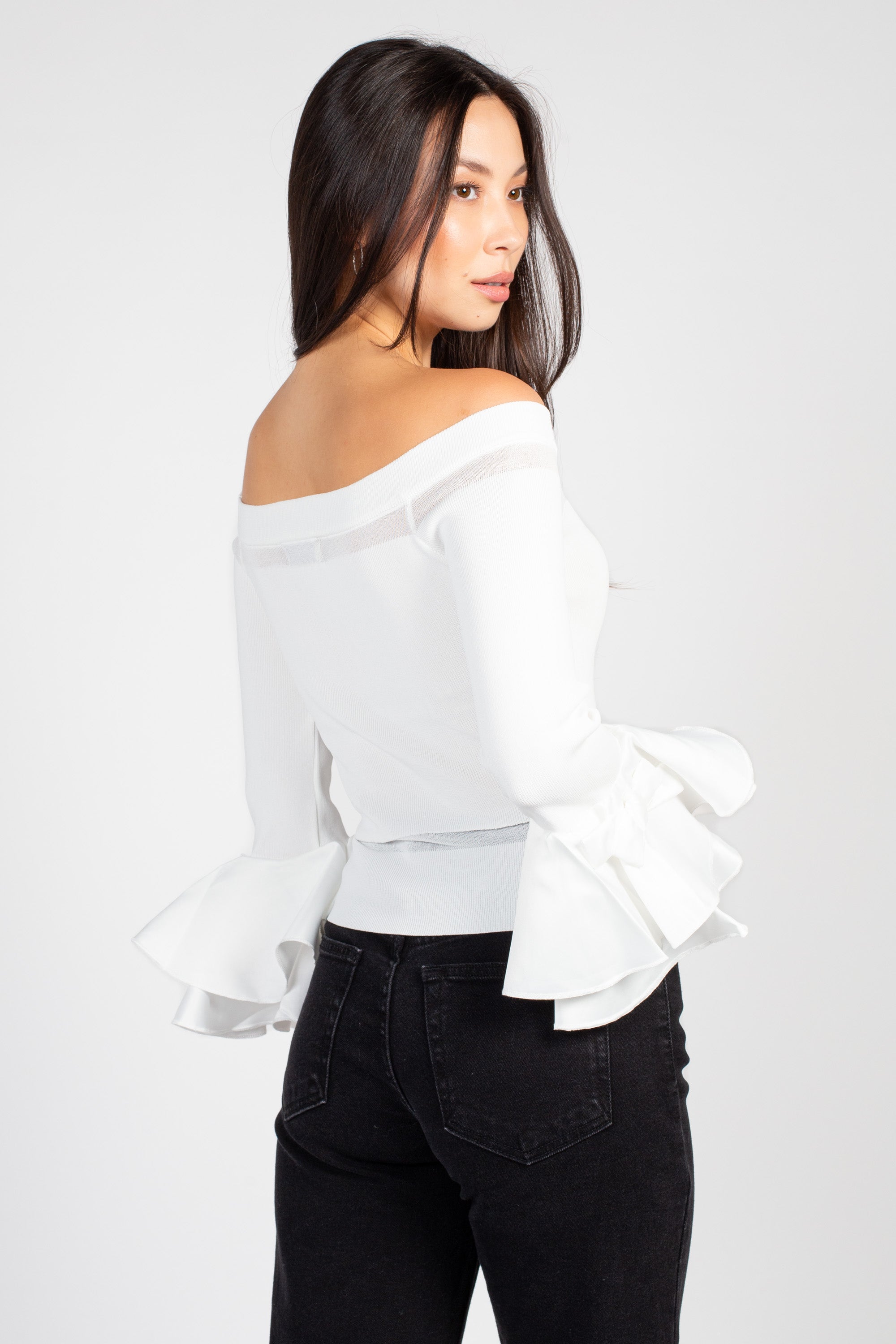 Presley Off The Shoulder Knit Top