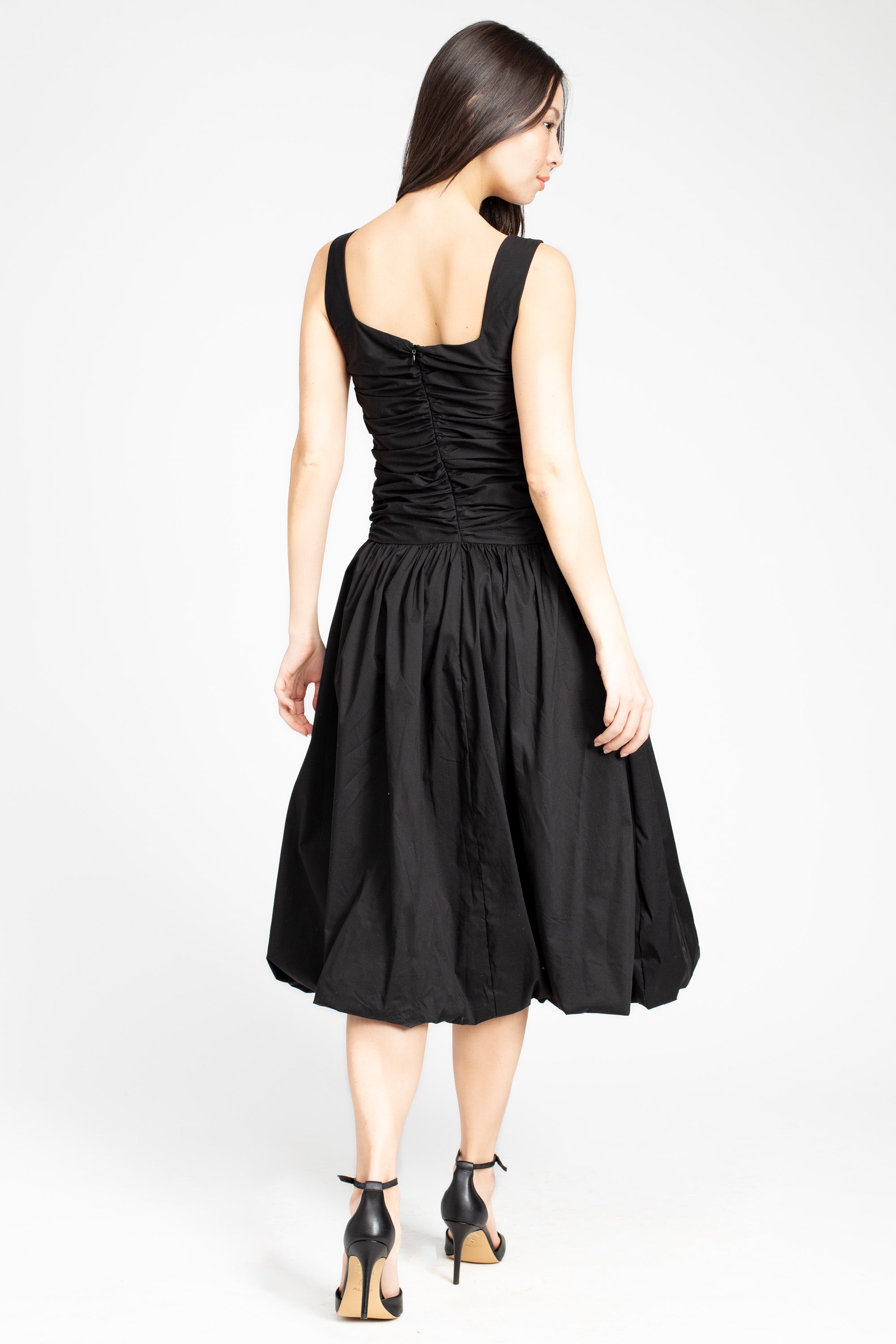 Clarabelle Bubble Hem Midi Dress