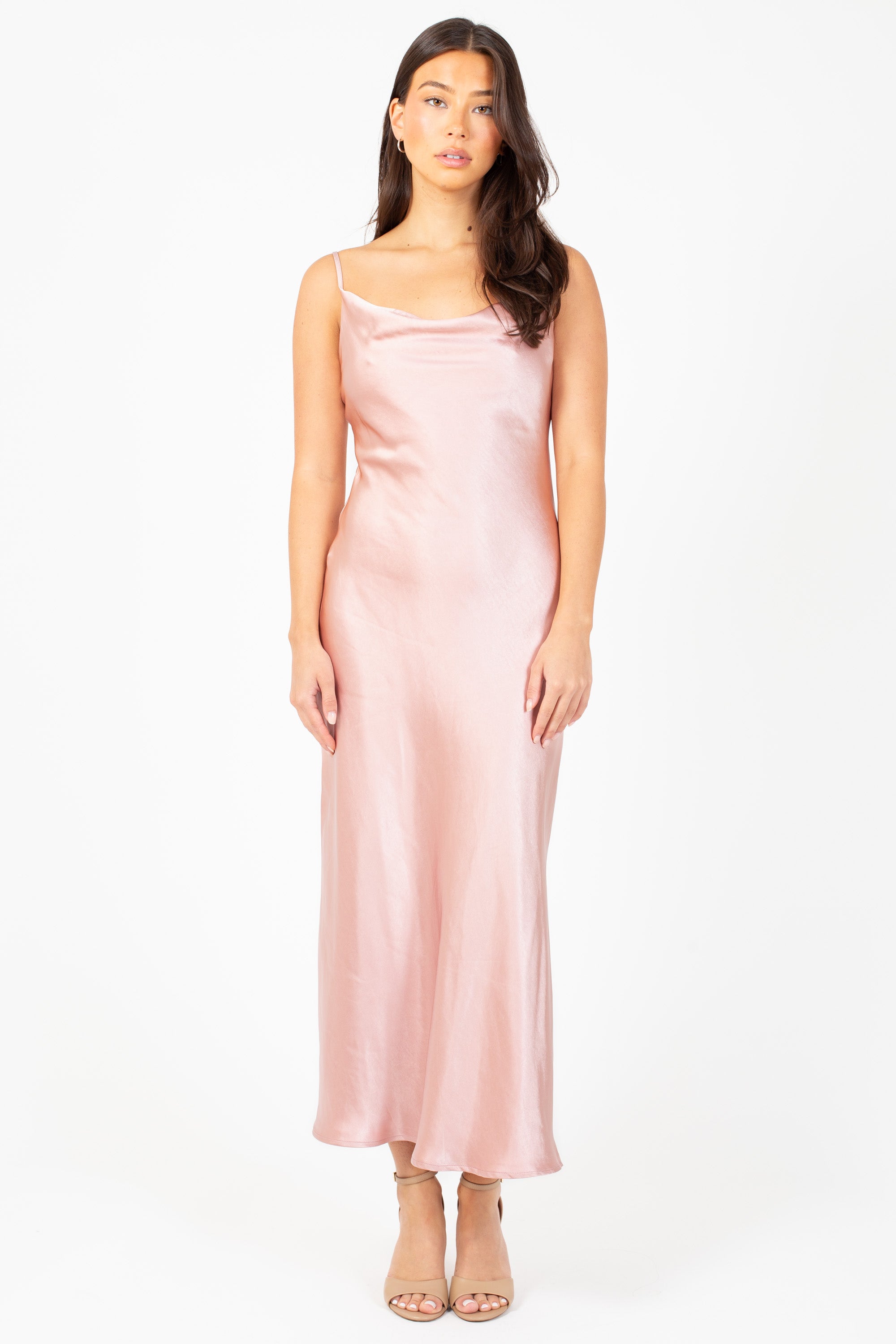 Jillian Side Slit Midi Dress
